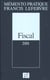 Fiscal 2001 - nouvelle edition