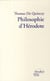 Philosophie d'Hérodote