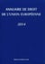 Annuaire de droit de l'Union européenne 2014