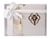 Moyen coffret blanc : Coran/tapis/tasbih
