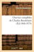 Oeuvres complètes de Charles Baudelaire (édition 1868-1870)