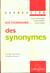 DICTIONNAIRE DES SYNONYMES.