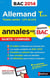 Annales ABC du bac - sujets & corrigés Tome 13 : allemand - toutes séries - LV1, LV2
