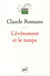 L'évènement et le temps