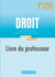 Parcours croisés : droit - terminale STMG - livre du professeur (édition 2020)
