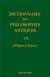 Dictionnaire des philosophes antiques Tome 7 - d'Ulpianus à Zoticus