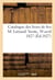 Catalogue des livres de feu m. lienard. vente, 30 avril 1827