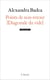 Points de non-retour [diagonale du vide]