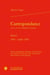 Correspondance Tome 1 : 1816-juillet 1830