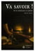Va savoir - thèmes contemporains en philosophie de la connaissance
