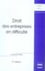 Droit des entreprises en difficulté (édition 2007)