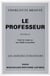 Le professeur
