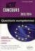 Actu'concours : questions européennes 2013-2014