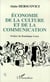 Economie de la culture et de la communication