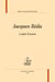 Jacques Reda - à pied d'oeuvre