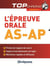L'épreuve orale as-ap