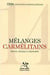Mélanges carmélitains Tome 14