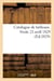 Catalogue de tableaux. vente 21 avril 1829