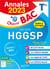 Annales Objectif BAC 2023 - Spécialité HGGSP