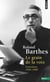 Le grain de la voix : Entretiens (1962-1980)