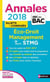Annales ABC du bac - sujets & corrigés Tome 21 : éco-droit - management - terminale STMG (édition 2018)
