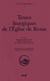 Textes liturgiques de l'Église de Rome