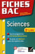 Fiches bac Tome 17 : sciences - 1ère L/ES