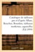 Catalogue de tableaux anciens par et d'après Alban, Boucher, Bourdon, tableaux modernes : aquarelles, dessins, pastels, miniatures