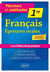 Français - 1re - épreuves orales du bac - nouveaux programmes