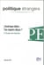 Politique etrangere n  3/2016 - amerique latine, espoirs decus- automne 2016