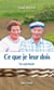 Ce que je leur dois : Va zud kozh