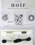 Noir - broderie au point de croix et en blackwork