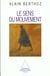 Le sens du mouvement