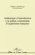 Anthologie d'introduction  à la poésie comorienne d'expression française