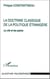 La doctrine classique de la politique étrangère : la cité et les autres