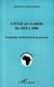 L'etat au gabon de 1929 a 1990 - le partage institutionnel du pouvoir