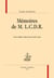 Mémoires de M. L.C.D.R.