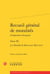 Recueil général de moralités d'expression francaise Tome 3 - la moralité de bien avisé mal avisé