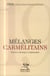 Mélanges carmélitains