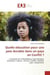 Quelle éducation pour une paix durable dans un pays en Conflit ? : L'exemple de la République Centrafricaine.Education, valeurs, normes, conflits, identité, paix, cito