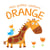 Mes Petites Couleurs : Orange