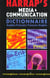 Harrap's media et communication - dictionnaire angalis-français/français-anglais