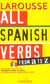All spanish verbs