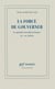 La force de gouverner