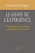 Le Livre de l'expérience