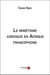 Le mimétisme juridique en Afrique francophone