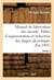 Manuel de fabrication des alcools. Partie 2 : Tables d'augmentation et de réduction des degrés alcooliques