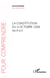 La constitution du 4 octobre 1958 de A à X