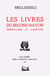 Les livres du second rayon : Irréguliers et libertins