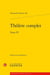 Théâtre complet Tome 4